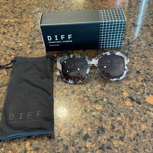 Diff leopard sunglasses